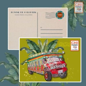 Cartes postales de Colombie