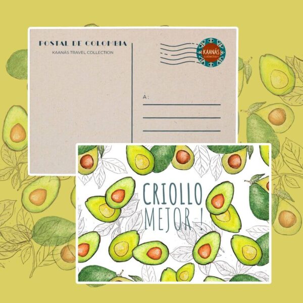 Cartes postales Fruits de Colombie – Image 2