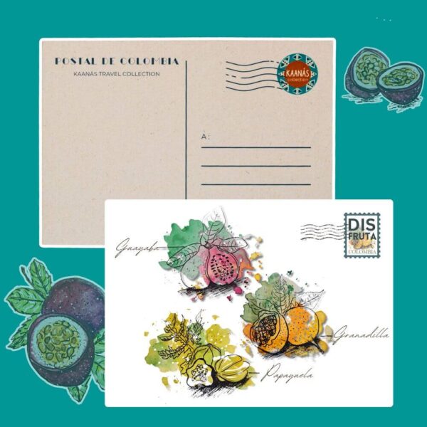 Cartes postales Fruits de Colombie – Image 5