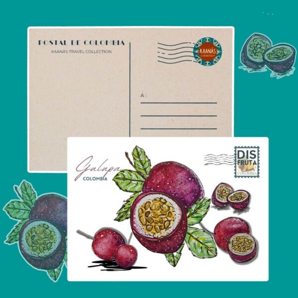 Cartes postales Fruits de Colombie – Image 3