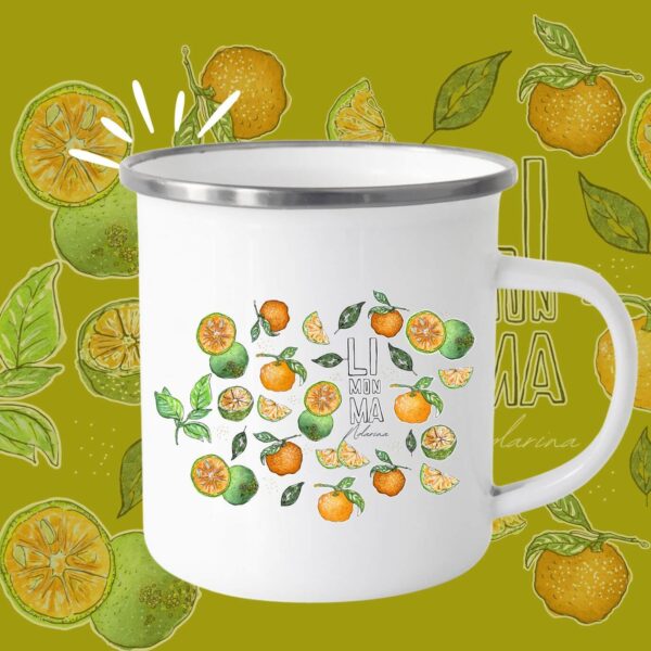 Tasses émaillées Fruits de Colombie – Image 3