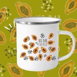 Tasses émaillées Fruits de Colombie