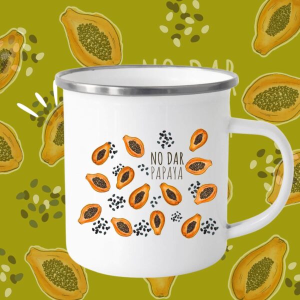 Tasses émaillées Fruits de Colombie