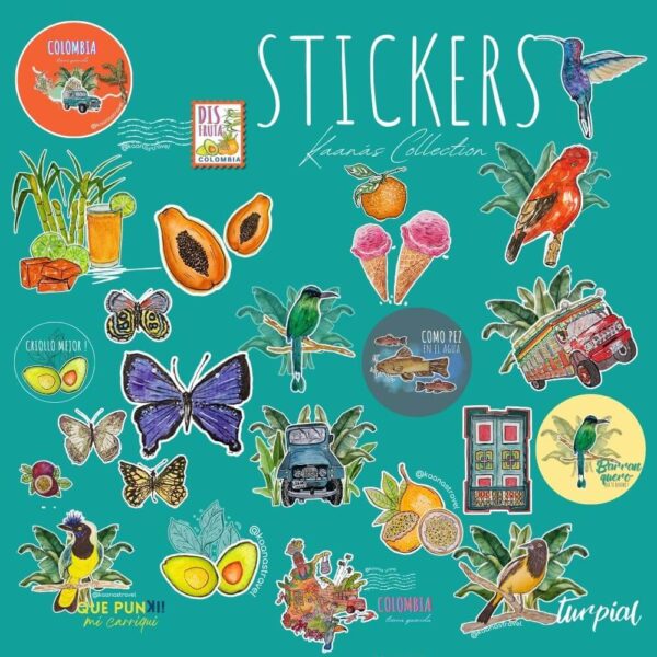 Kit de stickers Kaanás Collection – Image 4