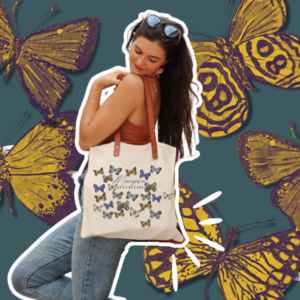 Totebags de Colombie - Cuir & Coton