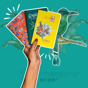 Mini Carnet Oiseaux de Colombie