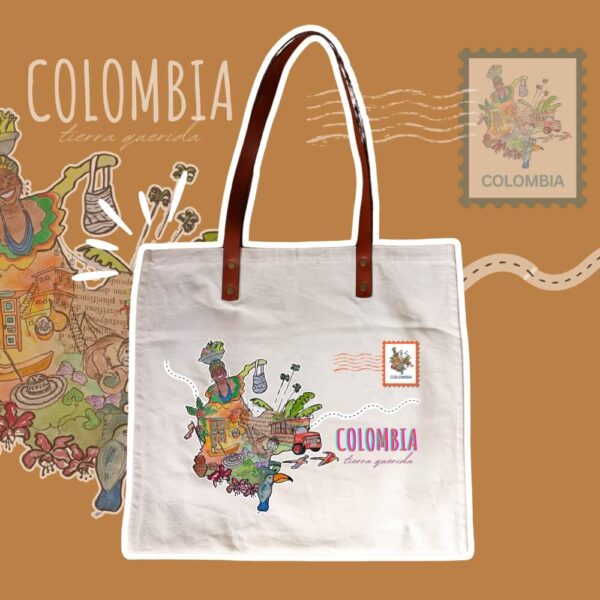 Totebags de Colombie - Cuir & Coton – Image 6