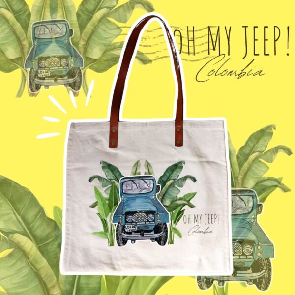 Totebags de Colombie - Cuir & Coton – Image 7
